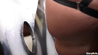 Amazing Kayla Kayden's Interracial Gloryhole Moments