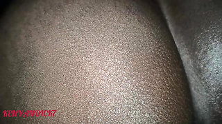 African Amateur Couple Creamy Pussy Riding Black Dick