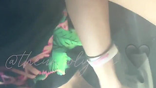 Shoving My Toes in Your Face!