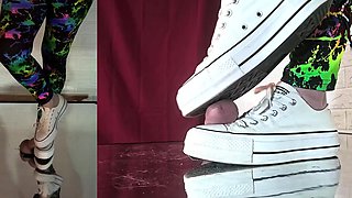 Foot fetish Close up feet and toes tease