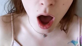 Small titted brunette amateur anal nailed at home