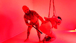Rope Bunny Gets Fucked Until She Screams