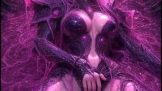 Pink Anime 3D Slime Elf in Armor