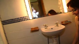 Big Titty Brunette Babes in Hardcore Anal Fun