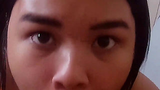 Thick Filipina Blackbred by Her Fake Black Stepdaddy