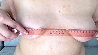 Spank Tits with a Ruler