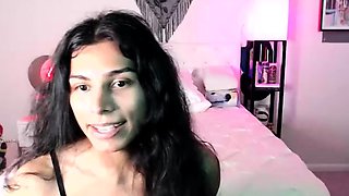 Close up teen foot worship