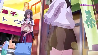 Busty Anime Schoolgirl Tied Up and Fucked Hardcore