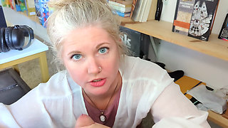 Your Married Office Secretary Is a Good Little Cum Slut