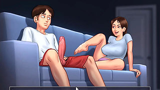 Summertime saga -- i fucked miss dewitt at college