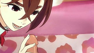 Adult Momo drags Okarun into wild psychic sex - Anime Parody