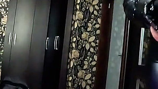 Glossy Downjacket MILF Private Audition. Deepthroat, Doggy and Cum on Jacket