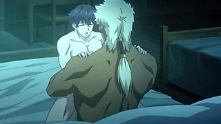Fevered uke is healed all night by big cock and raw thrusts