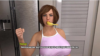 Grandma's House Gameplay MILF Annabelle Spanking