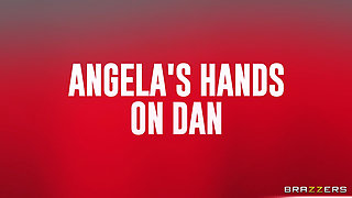 Brazzers - Angela White and the Dan Dangler Turn Massage Appointment in to Oily Threesome