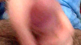 My Wife Gives Me a Gorgeous Night Handjob with a Copious Cum Blast