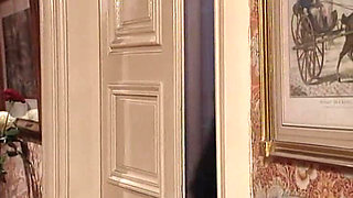 Cute Teen with Wild Hair Is Being Trained