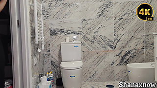 4K Toilet Fetish Ass Worship Spreading Spanking Open for You