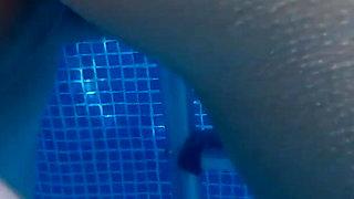 Fucking in the pool. Underwater view