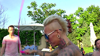 Titus Pool Party 2 - Wet Sluts Get Fucked Hard in the Pool Orgy