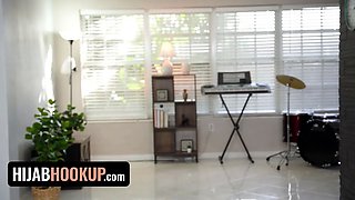 Muslim sweetie with juicy titties Babi Star bends over and takes massive shaft in her butt - hijab hookup