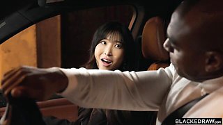 Endearing Aaron Rock and Emiri Momota - missionary sex - Blacked Raw
