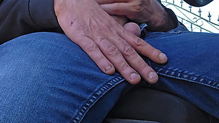 I in a public parking lot