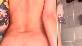 Rub Gently My Big Clit in the Bathroom