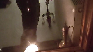 Full Latex Moments Before I Fuck Your Pussy with My Strap-on - Mistress Julia