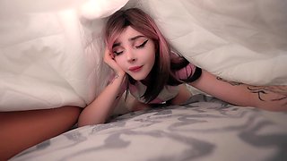 Stepsister pretended to be a sex doll from MonicaMoments -