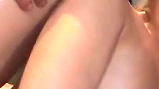 Blonde Hottie Soaked in Golden Showers and Gangbanged Hard