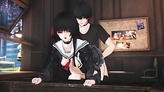 Wuthering Waves - Chisa's Hot Sex Scene 2 - 3D Animation