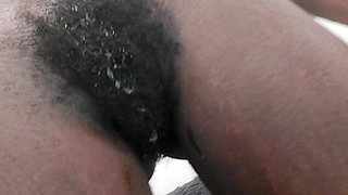 Playing with wet pussy