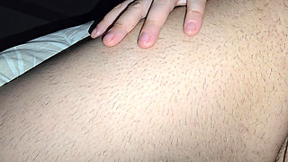 Sexy Horny step mom plays with step son balls to get his dick hard