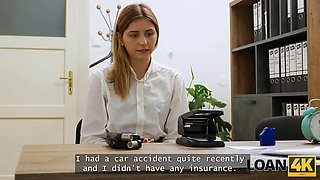 Loan4k. aggressive xxx with a teenage student on the table