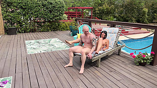 Nude Lift and Carry Featuring Nadia White and Baxx