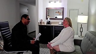 PTA Soccer Mom Anal Interview: Begging for BBC and Cobra's Cum