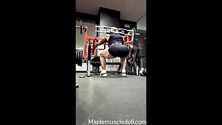 Think you could handle the squeeze of these pillars?