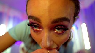 INSERTED A face full of fun for Christina Sage