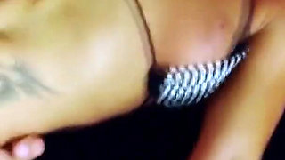 Sexy blonde skinny MILF gets fucked in the ass by guys