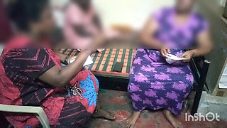 Three Aunty Hot Discussion