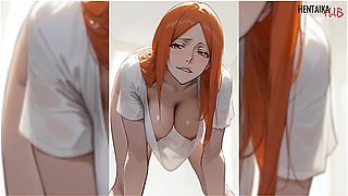 Hentai Anime In Bleach Hentai Orihime In Stockings 2