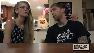 Little blondie kyaa luvs to get fucked by Bryan Gozzling