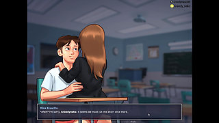 Hot Teacher Finally Takes the Massive Cock - Summertime Saga (Dubbed)