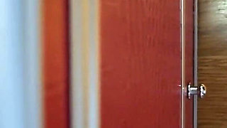 Julie Cunningham Fucked by a Machine While Wearing Black Pantyhose