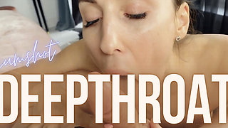 Omg! This Is Amazingly Delicious Cum in My Mouth After Sweet Deepthroat!