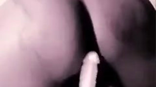 Desirable passion deep stroking her pussy