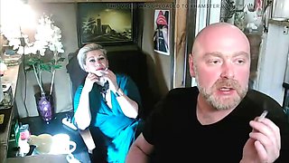 Dangerous intimate games with nipples, pussy and mouth of his beloved slut wife, exposed to the public