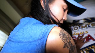 Bubble butt Thai wife homemade video