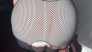 Big Tits Mature British Mom In Lingerie Stockings Shows Off Her Sexy Feet